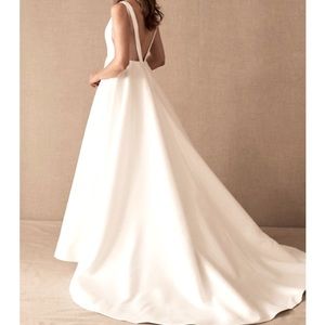 BHLDN Jenny Yoo Octavia wedding gown ivory sz 12.
